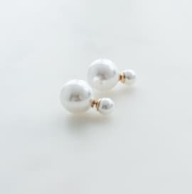 Picture of Double pearl earrings