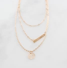 Picture of Gold layered necklace