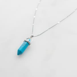 Picture of Blue gemstone pendant